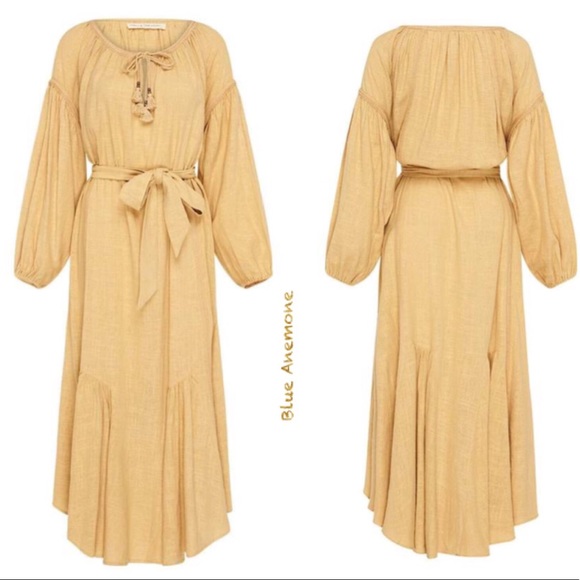 🌿 Spell Bella Gown Caramel • Size Small • NWT - Picture 2 of 10